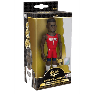 Funko Gold Figure Zion Williamson Red Jersey CHASE