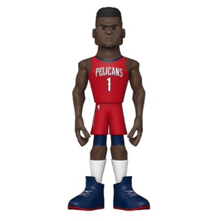 Funko Gold Figure Zion Williamson Red Jersey CHASE